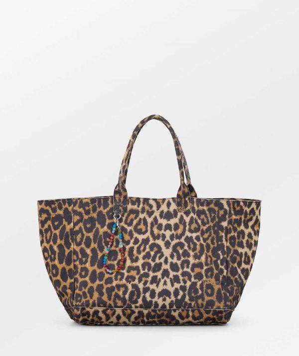 BeckSondergaard Leopa Canvas Camila Bag Black L