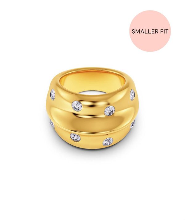 Edblad Barre Ring Maxi Gold