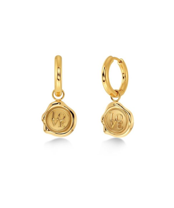 Edblad Holly Hoops Gold