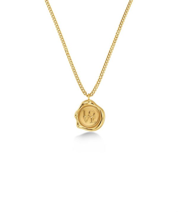 Edblad Holly Necklace S Gold