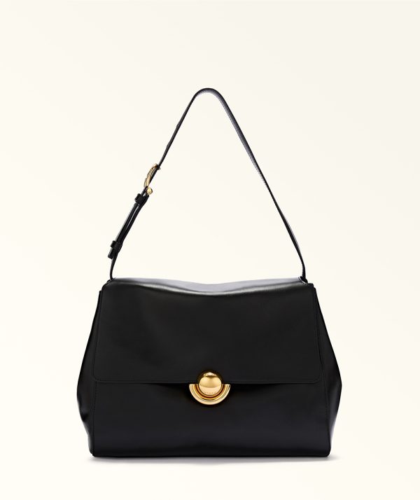 Furla Domus Shoulder Bag M Black