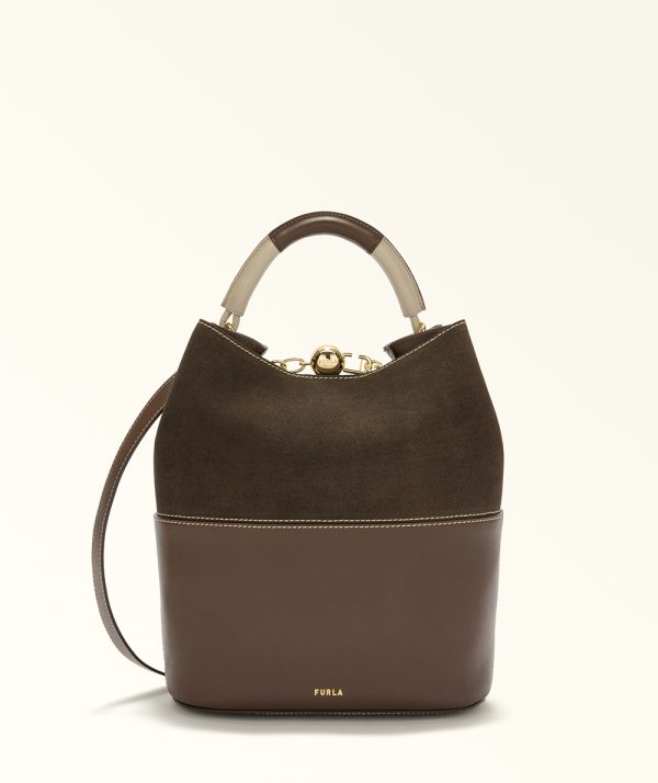 Furla Sfera Bucket Bag S Espresso – Brown