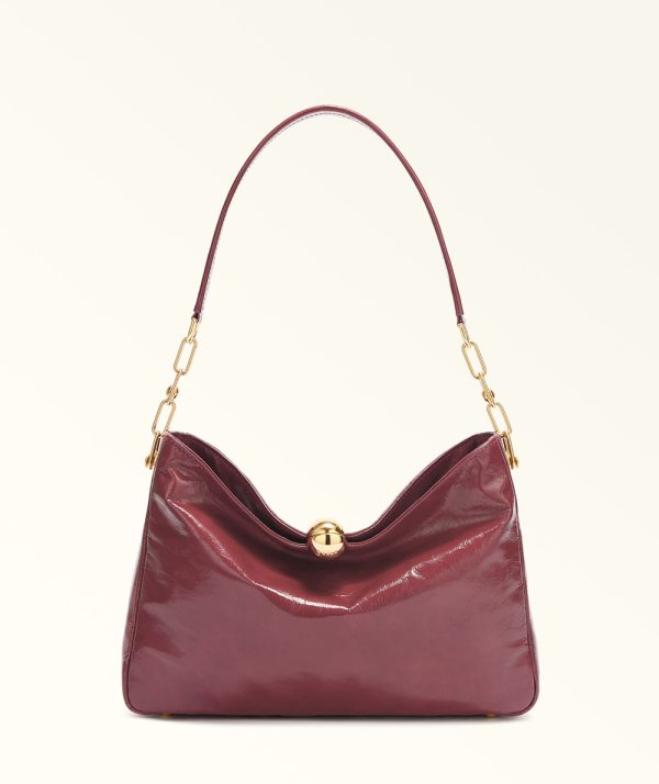 Furla Sfera Soft Shoulder Bag M Ruby